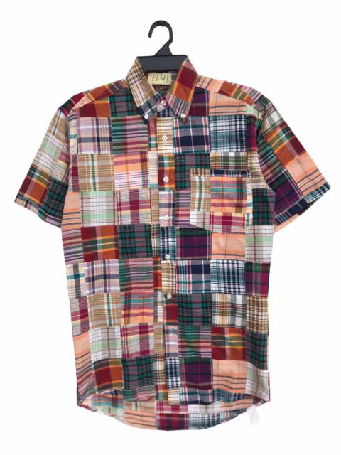 Other Designers Designer - Vintage Cleve Patchwork Shirt