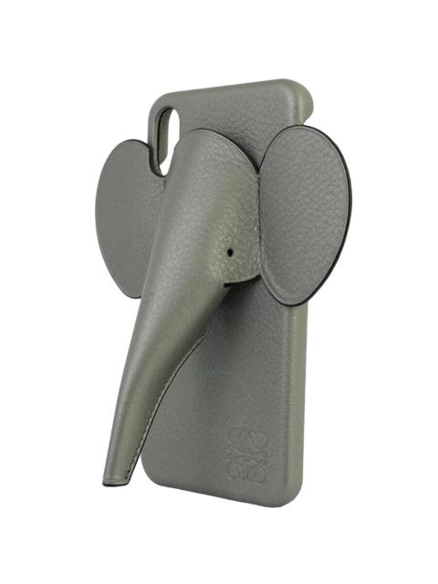 Loewe Elephant Cover For Iphone Xs Max In Pearlized Calfskin