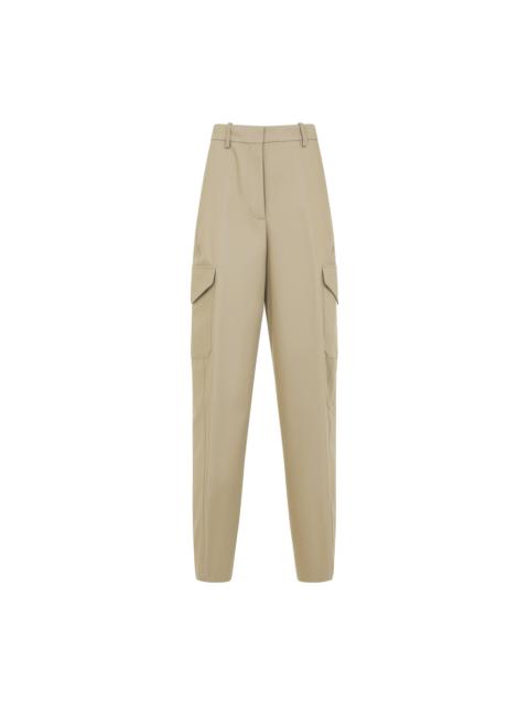 Givenchy Givenchy Cotton and Wool Trousers for Women - Regular & Straight Leg