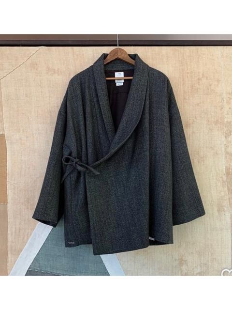 visvim Visvim Chamdo Short Robe (Tweed) – Wool Dao-pao / Tibetan-style Coat
