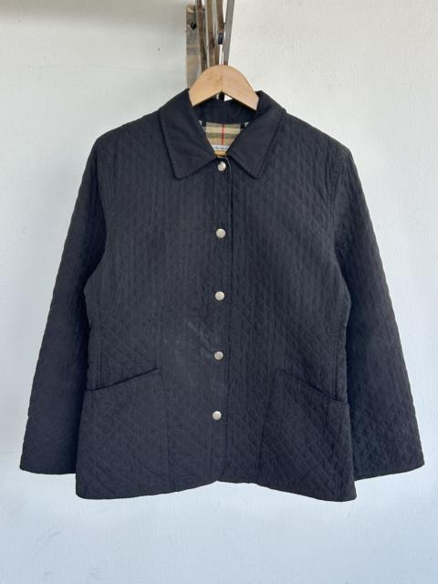 Other Designers Burberry Prorsum Vintage Quilted Jacket Black