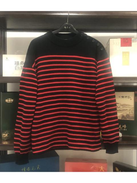 SAINT LAURENT Saint Laurent Paris striped sweater