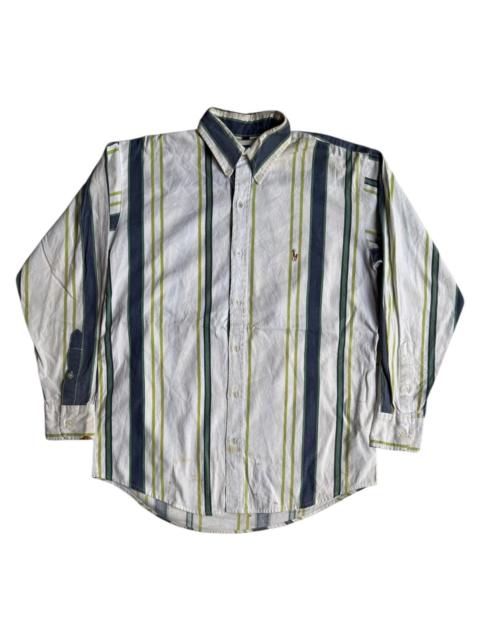Polo Ralph Lauren VERY RARE VINTAGE SHIRT POLO RALPH LAUREN STRIPE HEAVY TWILL