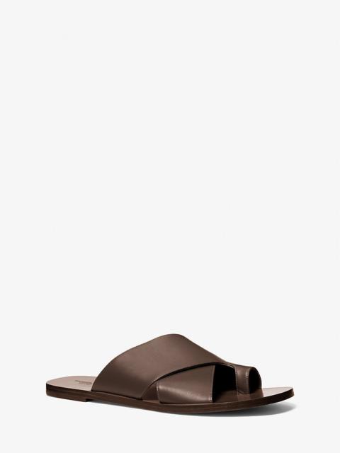 MICHAEL KORS Mackenzie Leather Sandal