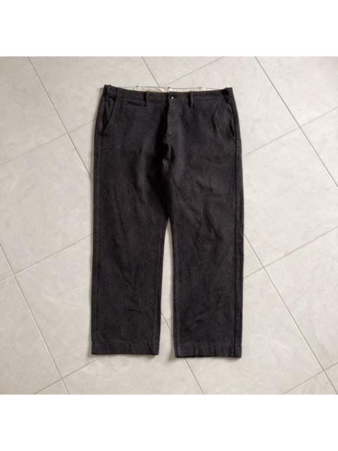Other Designers BURGUS PLUS Lot 401 Z Salt & Pepper Military Trouser Pants