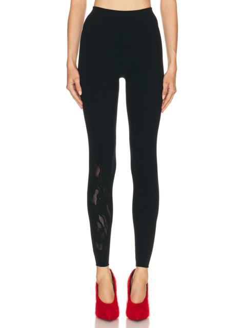 Wolford Rose Net Legging