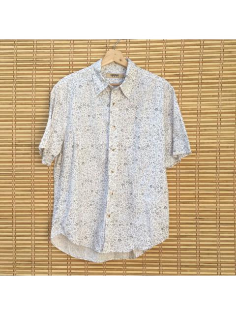 Other Designers Japanese Brand - KANSAI JEANS Floral Shirt Buttons Up