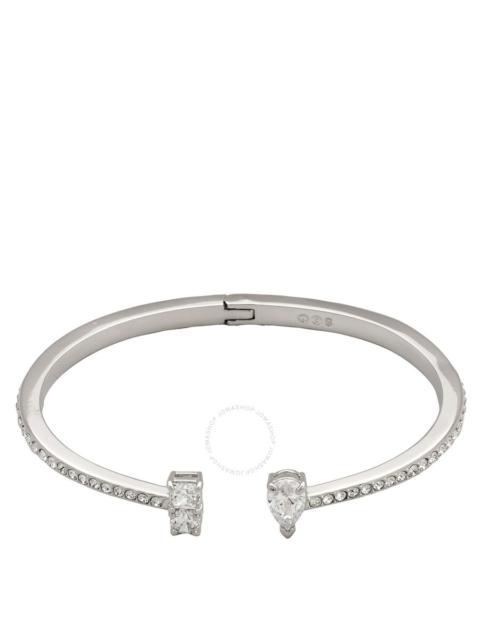 Other Designers Swarovski White Attract Mesmera Cuff Bracelet,