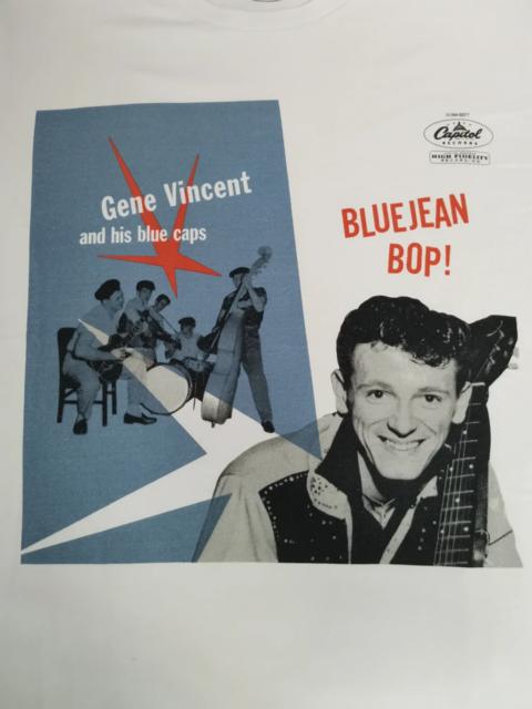 Other Designers Japanese Brand - Gene Vincent Bluejean Bop Rock and Roll Tee Capital Label