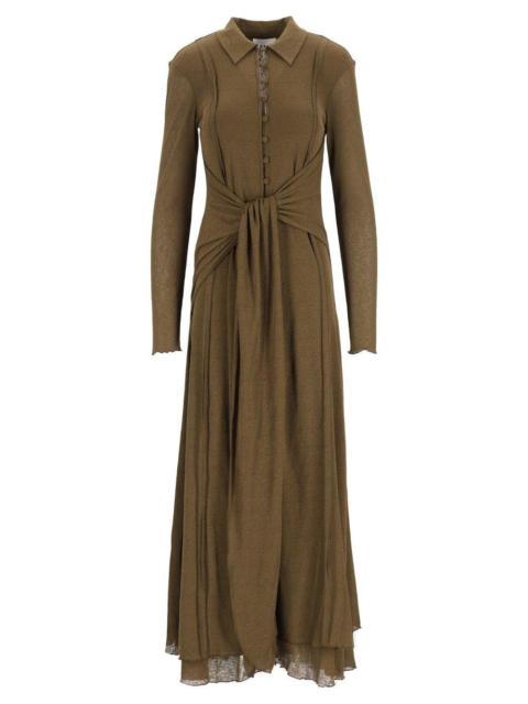 GANNI Ganni Women Long Gauze Dress