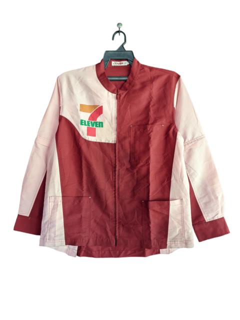 Other Designers Vintage 7-Eleven Zipper Jacket
