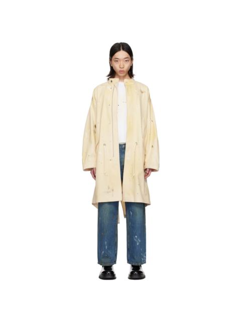 Off-White Painted Denim Coat