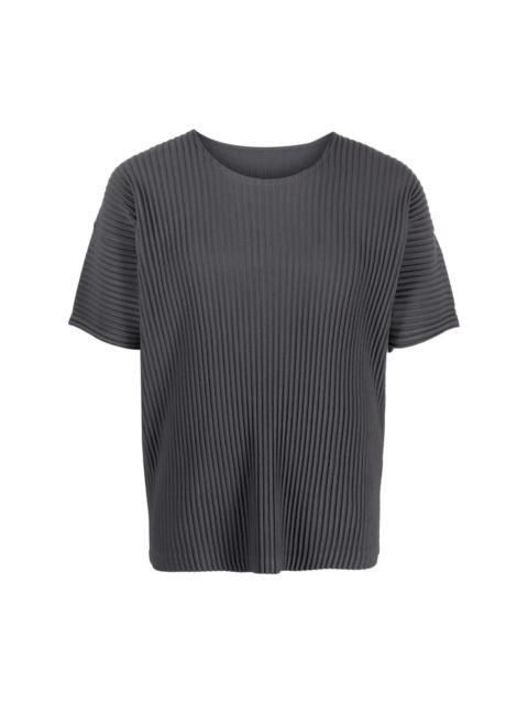 ISSEY MIYAKE SS23 SHORT SLEEVE T-SHIRT - BLACK GRAY