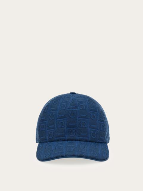 Ferragamo monogram baseball cap