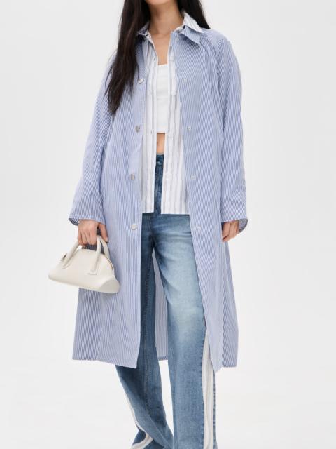rag & bone Gayle Stripe Poplin Trench