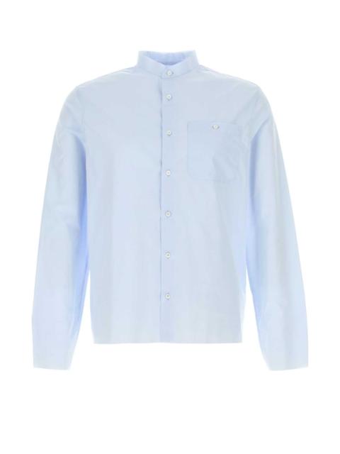 Prada Prada Men Light Blue Cotton Shirt