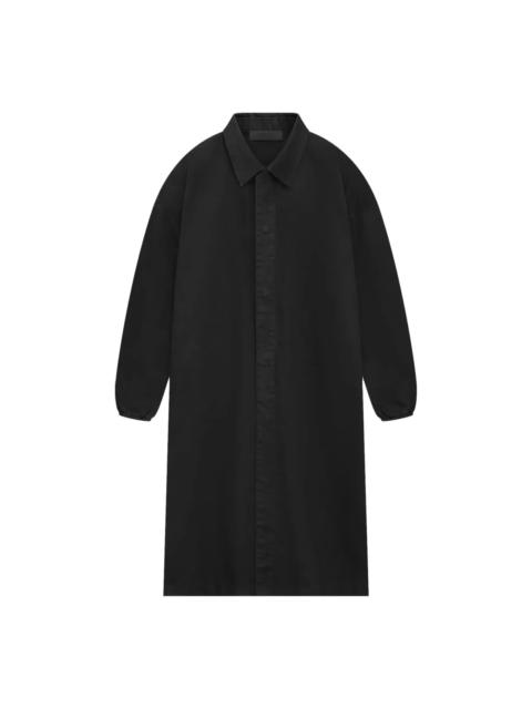 ESSENTIALS Fear of God Essentials SS24 Denim Car Coat 'Jet Black' 202SP244571F