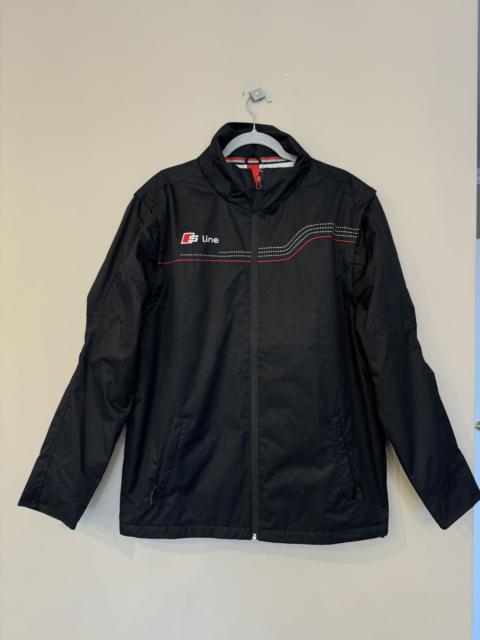 Other Designers Audi S Line jacket and vest 2 in 1 zip up black vintage