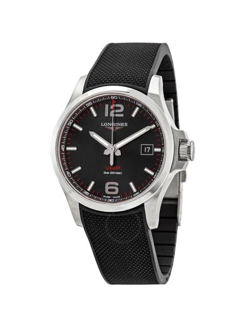 Longines Longines Conquest V.H.P. Perpetual Quartz Black Dial Men's Watch L37264569