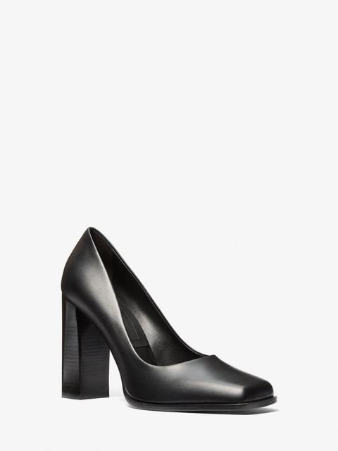 MICHAEL KORS Jeanne Leather Pump