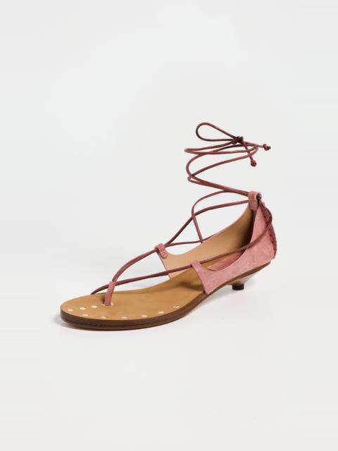ULLA JOHNSON Aves Bare Kitten Heel Sandals