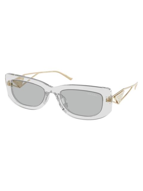 Prada Prada Light Grey Cat Eye Ladies Sunglasses PR 14YS 12R50K 53