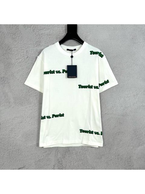 Louis Vuitton Louis Vuitton White Tourist Vs. Purist Tuffetage T-Shirt 