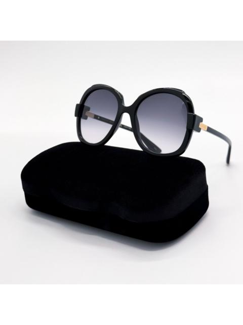 GUCCI New Gucci GG1432S 001 Black Oversized Women Sunglasses