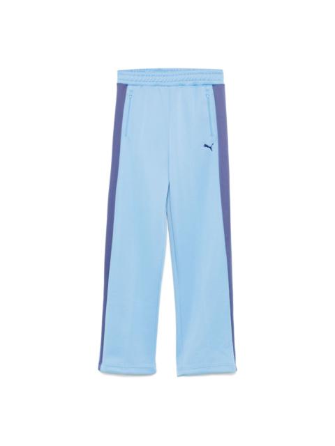 cotton-blend track pants