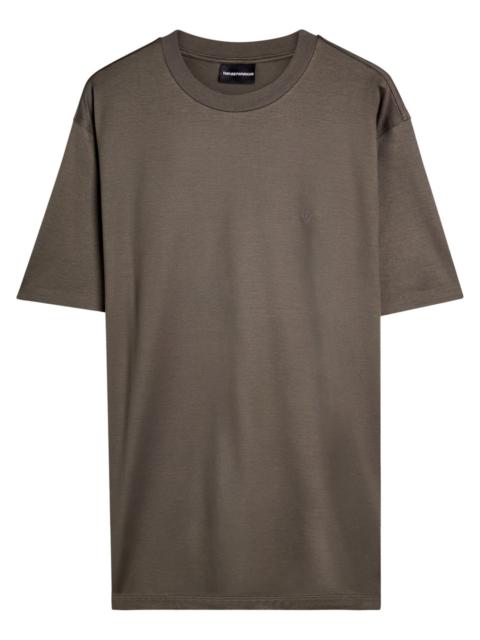 EMPORIO ARMANI Emporio Armani Travel Logo-appliqué Jersey T-shirt