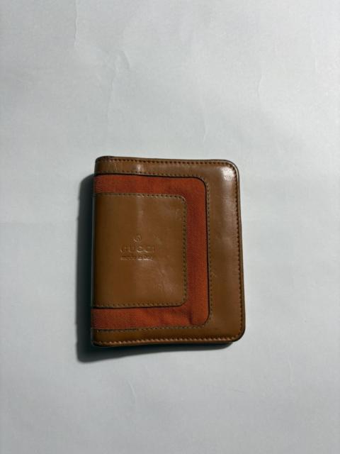 GUCCI GUCCI LEATHER BIFOLD WALLET