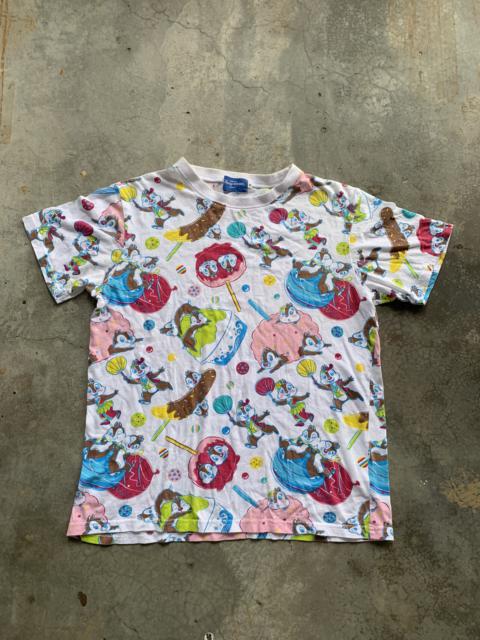 Other Designers Vintage - Vintage Disney Cartoon Chip N dale Full Print Tshirt