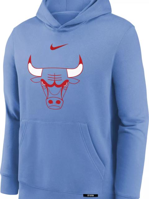 Nike Nike Youth 2025-26 City Edition Chicago Bulls Club Logo Hoodie