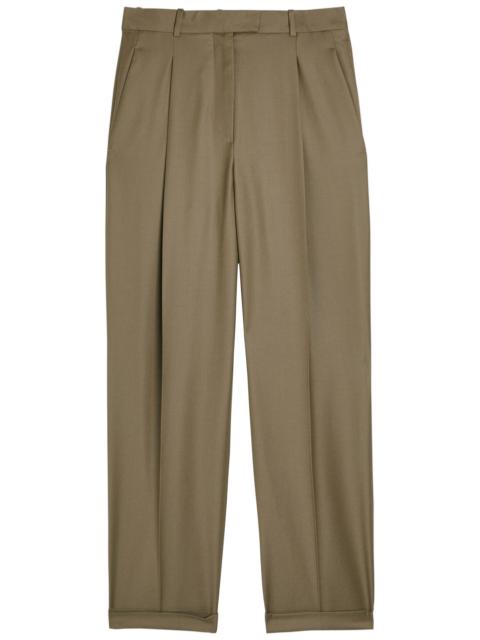 The Row The Row Sorina Straight-leg Wool Trousers