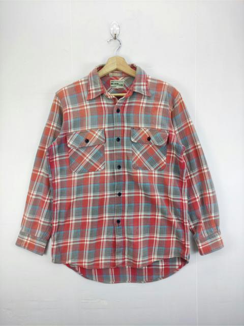 Other Designers Vintage Big John Flannel Long Sleeve Shirt Button Up
