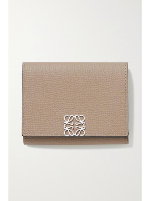 Anagram textured-leather wallet