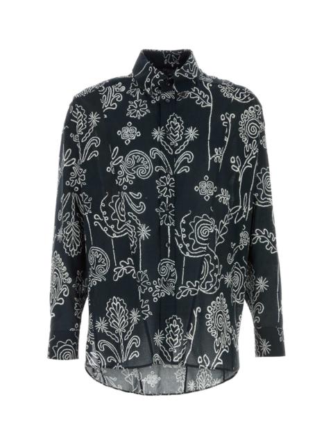 GIORGIO ARMANI Giorgio Armani Men Printed Cotton Shirt