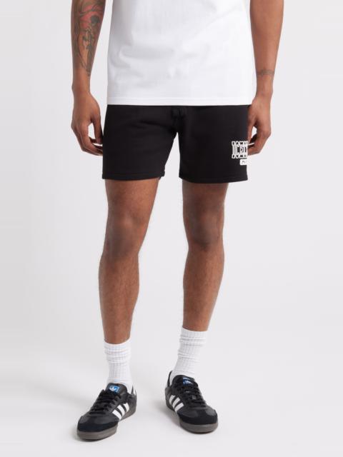 ICECREAM ICECREAM College Cotton Sweat Shorts in Black at Nordstrom