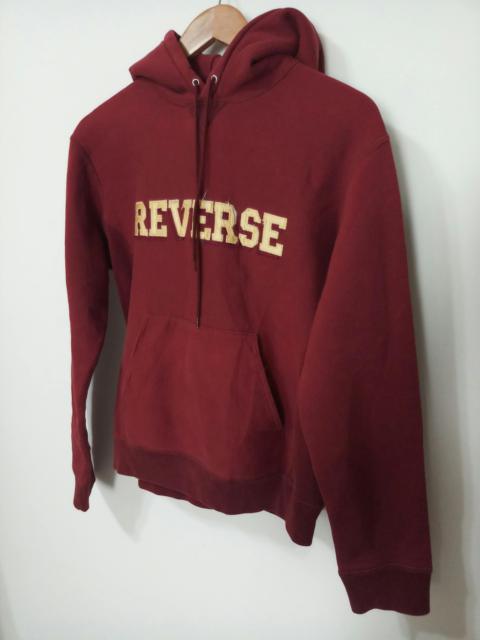 A.P.C. Hiver 2000 Maroon "Reverse" Hoodie