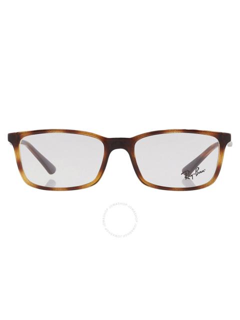 Ray-Ban Ray Ban Demo Rectangular Men's Eyeglasses RX7127I 2012 53