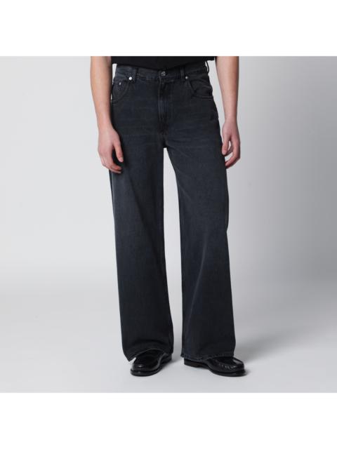 Séfr Sefr Relaxed Cut Washed Black Jeans Men