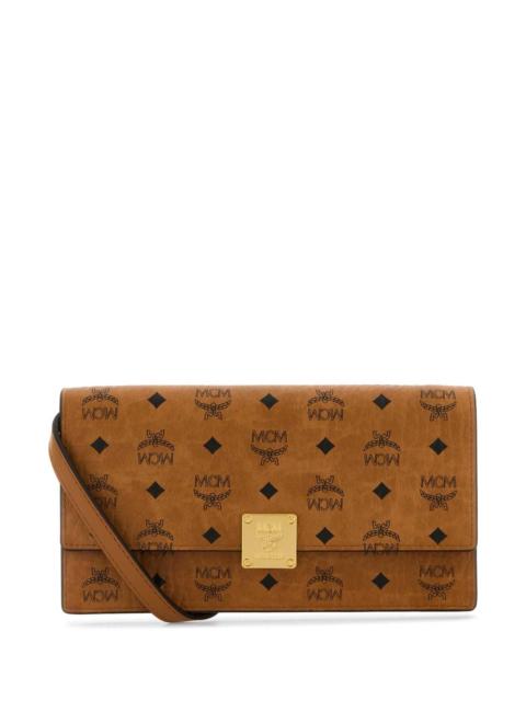 MCM Mcm Women Printed Canvas Aren Wallet