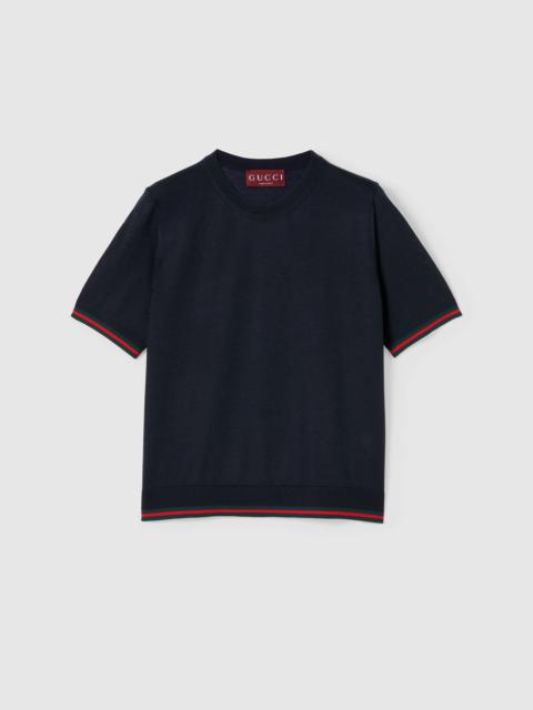 GUCCI Extra fine cashmere silk top
