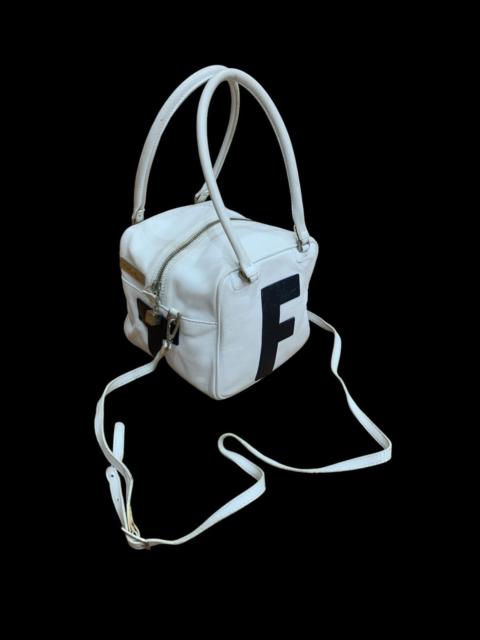 Other Designers Vintage - GILLI FIAT CUBE LEATHER MINI SHOULDER BAG