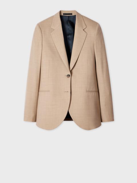 Paul Smith Women's A Suit To Travel In - Stone Wool Two-Button Blazer