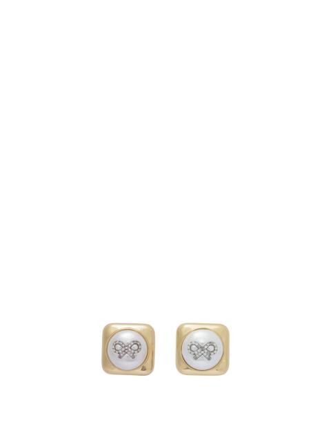 self-portrait Self-portrait Square Earrings