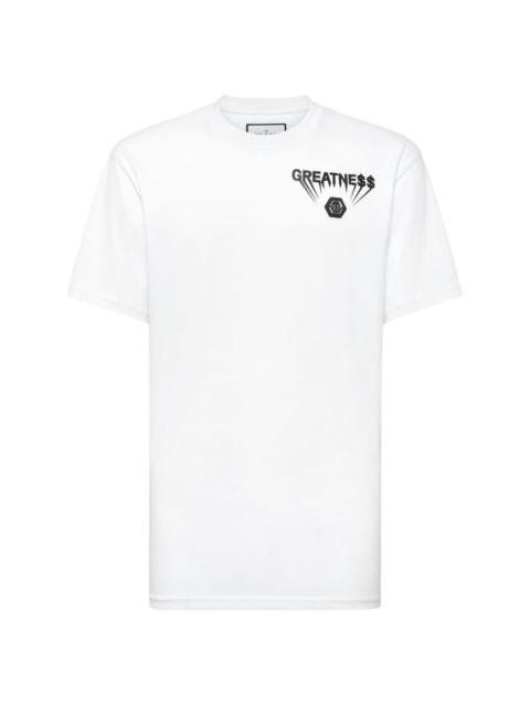 PHILIPP PLEIN Short sleeves t-shirt with logo