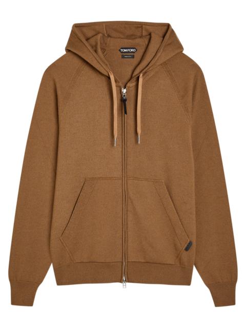 TOM FORD Tom Ford Hooded Cashmere and Wool-blend Jumper