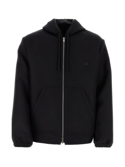 Givenchy Black wool blend sweatshirt