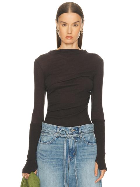 Enza Costa Cashmere Twist Top
